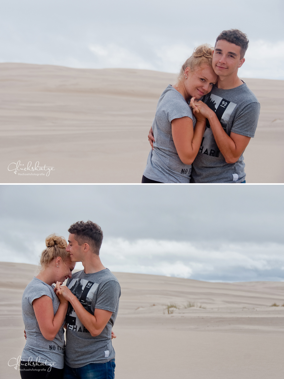 coupleshoot engagement photography dunes
